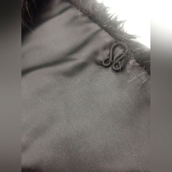 Faux Fur Mink  Long Winter Scarf with Satin Lining Vintage - Picture 13 of 16